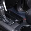 Black ABS Central Gear Shift Back Storage Box Tray For Subaru Forester 13-18