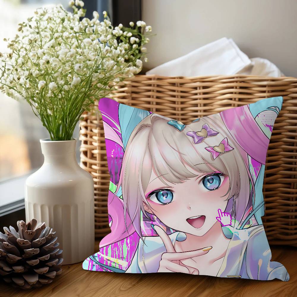 Anime Kangel Kissenkissenbezug Kissenbezug Wohnzimmer Sofa Heimdekor Kundenspezifisch