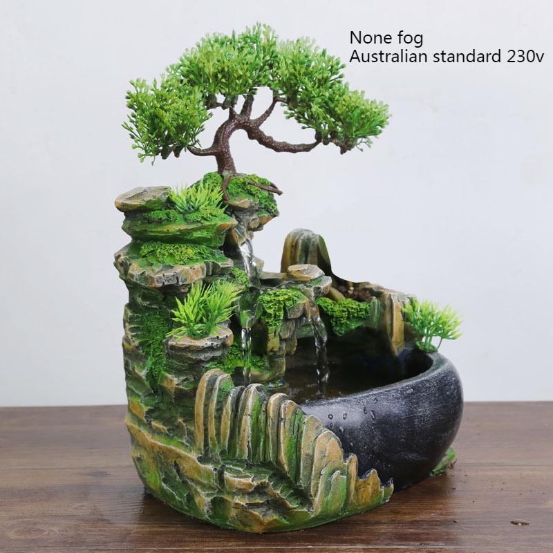 

Creative Bonsai Decoration/Rockery Flowing Water Circulating Water Humidification Handicrafts Office TeaRoom Desktop Decoration