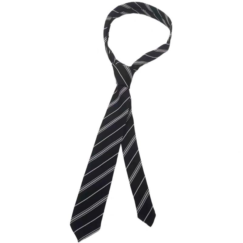 Women's Striped Tie Shirt Accessories Japanese Style College Style School Uniform Students