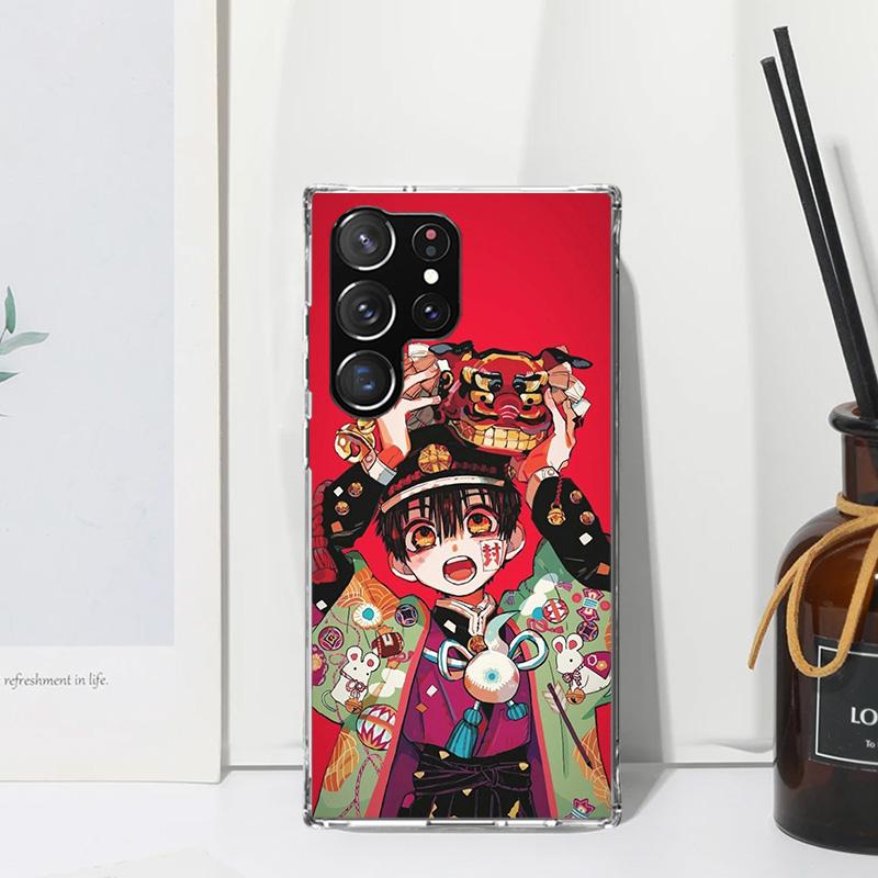 Toilet Bound Hanako Kun Anime Phone Case For Samsung Galaxy S24 S23 S22 S21 Fe S20 Ultra S10 S9 + S8 Plus S10E Art Fundas Back C