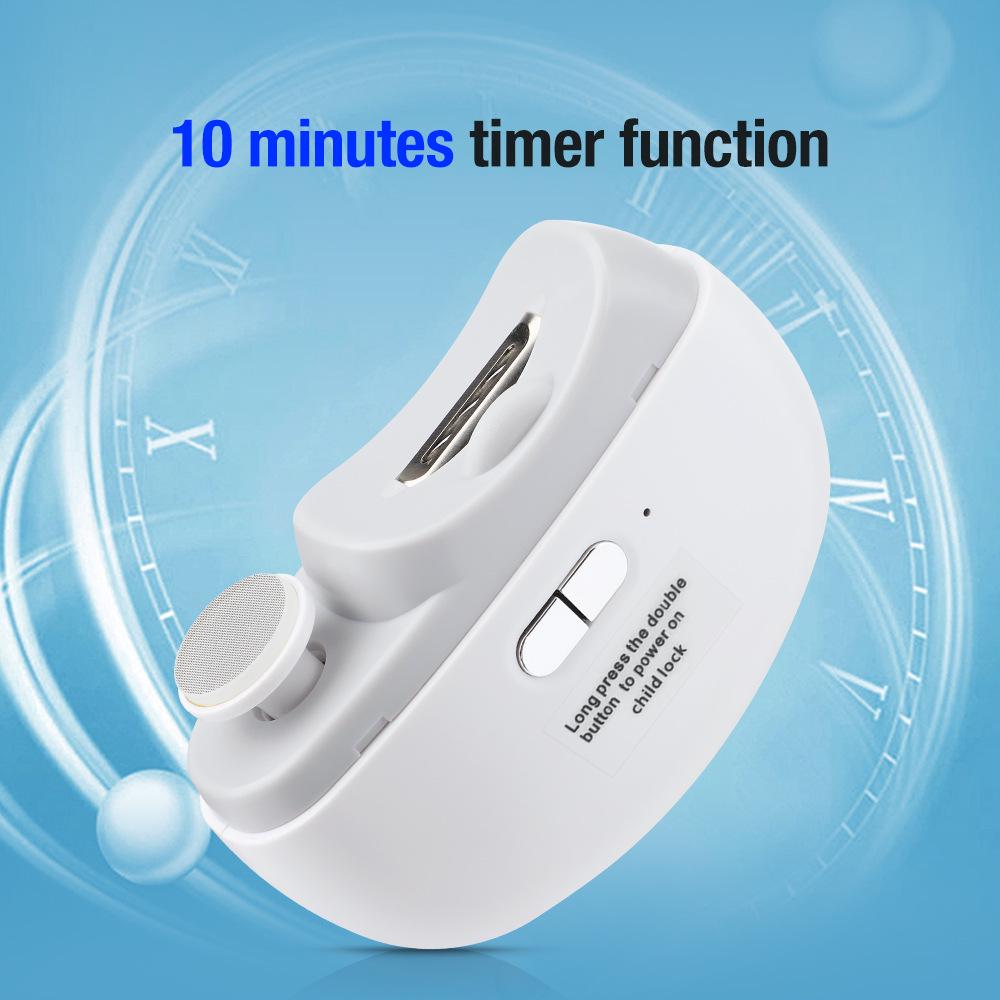 Child-Safe Automatic 2-in-1 Electric Nail Clipper & Trimmer