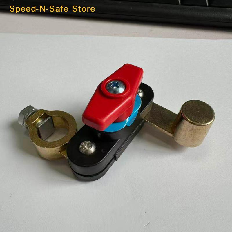 Car Battery Disconnect Switch Bidirectional Joint 360 Degree Rotatable 12V 24V Tool Free Disconnect for Truck RV Boat