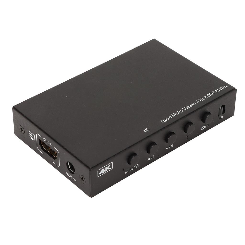 HD Multimedia Interface 4x2 Picture Splitter Multi Screen Seamless Splitting 4K At 30Hz 4x2