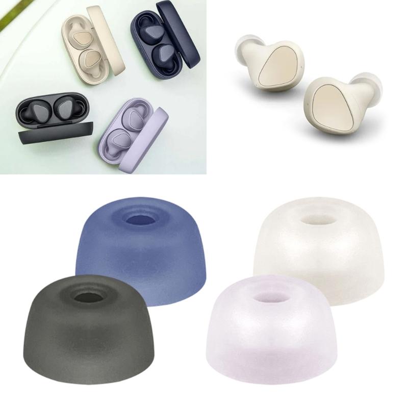 Silicone Ear Tips Ear Cushions for Wireles Earbuds Headphones 3Pairs Improved Sound Quality