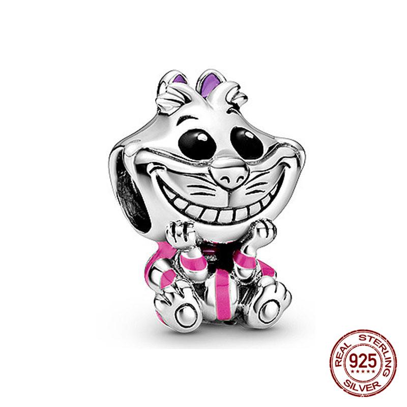 New  Mickey Minnie Beaded Marvel Lron Man Charms Plata De Leyoriginales Fit Bracelet Diy Jewelry Making Women'S Gift