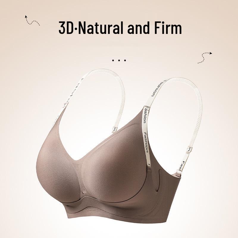Women's 3D Ice Silk Lift Seamless Push-Up Bra with Soft Support