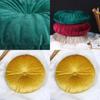 Cozy Round Pumpkin Back Seat Chair Cushion With Soft Velvet Touch And Durable Design