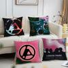 Band l-linkin p-park FROM ZERO Kissenbezug Wohnzimmer Akzent Couch Rückenstütze Quadratisch Lounge Erholsames Nickerchen Begleiter