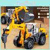 Childrens Toy Excavator With Inertia Drive Large Construction Vehicle For Kids And Parent Interaction