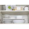 Yamazaki Dish Rack, Dish Storage Plate, Large, White, 2960