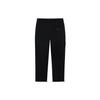 Li Ning Artist DFT Collaboration Collection, Straight Fit Mid Rise Fleece Lined Casual Pants Men's Black AKXR589-1