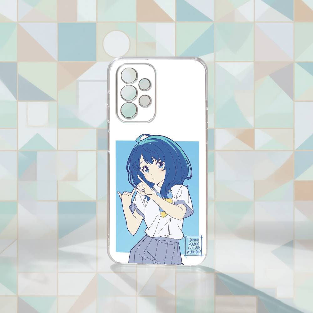 

Too Many Losing Heroines_ Anna Yanami Phone Case Transparent Silicone Soft For Samsung S25,S24,S21,S22,S23,S30,Ultra,S20,Plus,Fe Samsung S21Ultra