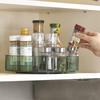 Large Capacity Kitchen Seasoning Organizer Turntable Spice Rack  Cosmetics