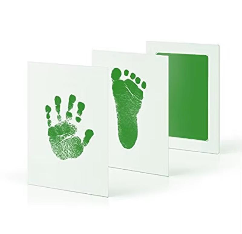 Kit Ink Pads Baby DIY Newborn Hand And Footprint Photo Frame Handprint Toddlers Souvenir Accessories Safe Clean Baby Shower Gift
