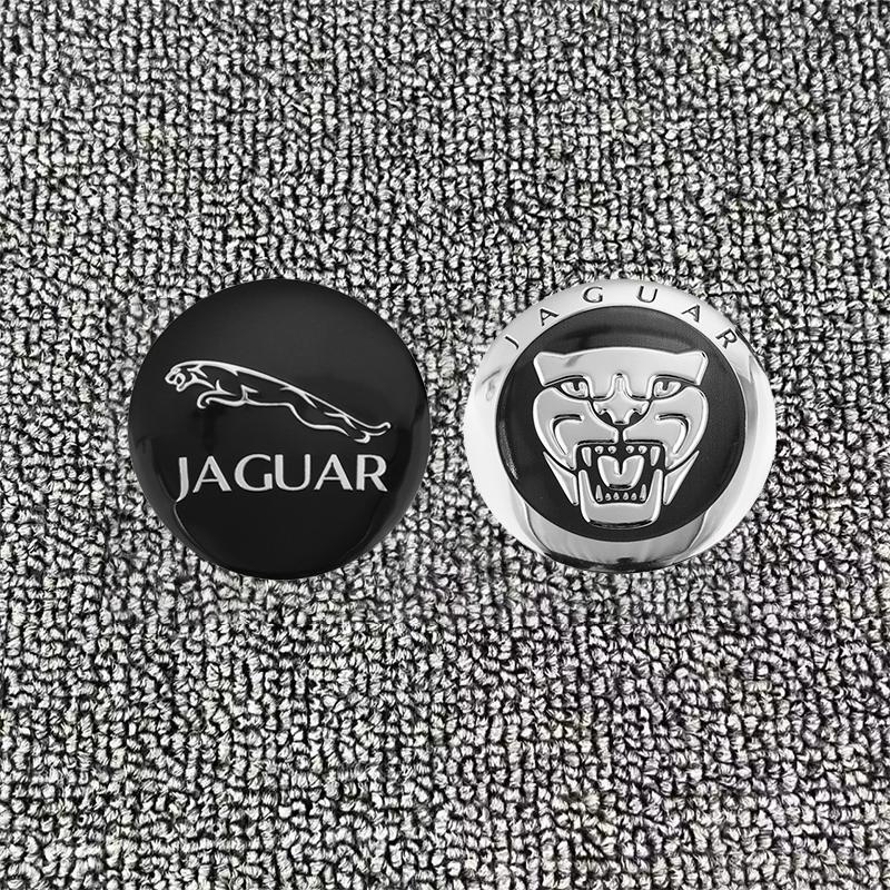 4Pcs Car Emblem Wheel Hub Center Cap Sticker Rim Badge Cover For Jaguar X-Type S-Type XFR X XE XF XJ F-Type F-Pace E-Pace I-Pace ZZ5