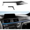 For BMW F30 F31 F32 F34 F36 3 Series 4 Series Carbon Fiber Style Multimedia Panel Trim Cover for Center Console 320i 328i 330i