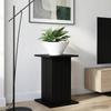 Plant Stand Black 30.5 x 30 x 43 cm Particleboard