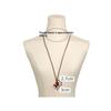  Minimalist Plush Pony Pendant Long Necklace For Women Vintage Leather Rope Sweater Chain Jewelry Accessories Gifts