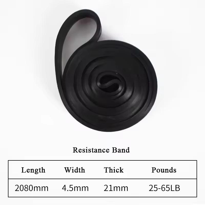 1PC Heavy Duty Latex Resistance Band Exercise Elastic Band For Sport Strength Pull Up Assist Band Workout Pilates Fitness Equipment