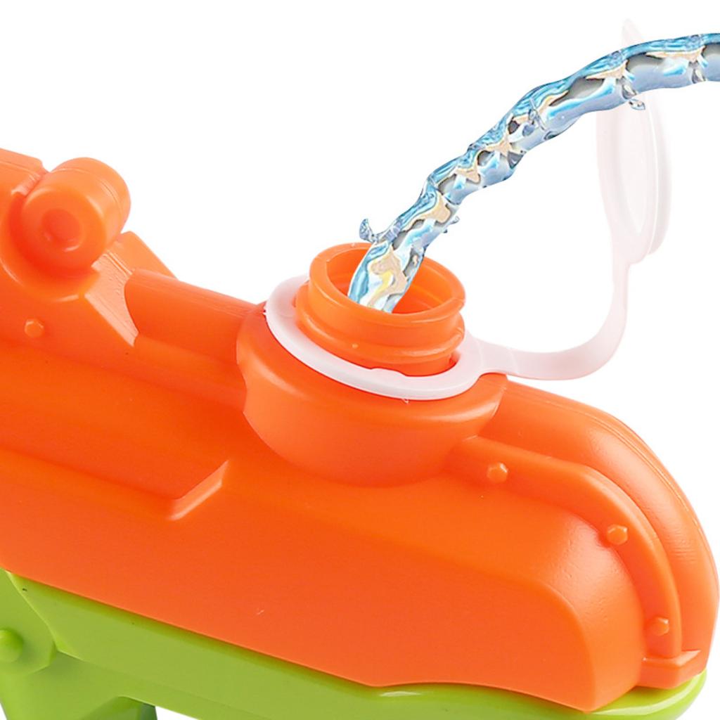 Kids Single Barrel Water Gun Summer Outdoor Splash Toy Lightweight Durable Plastic Construction Easy To Use Handle for Water Play