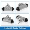ABSOPRO Rear Brake Wheel Part for Nissan Cabstar Aluminum Alloy Drum Brake Silver Durable Cylinder, Number 4410001J11, 1989-2000, Cylinder, Tone,