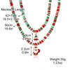 Christmas Day Necklace European and American Multi-layer Christmas Necklace Christmas Necklace