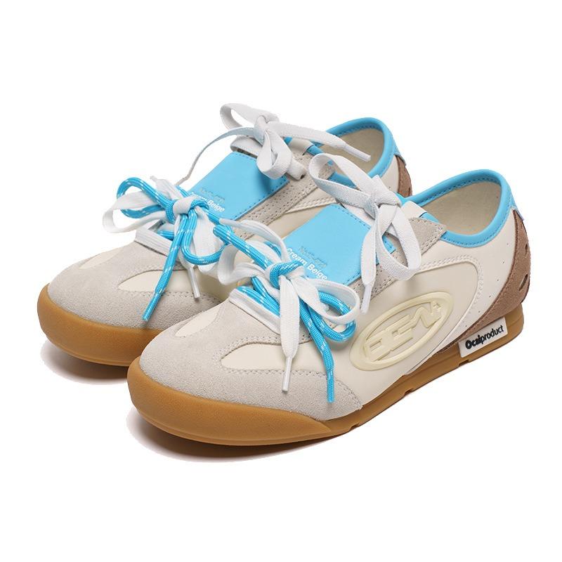 

Бисквитно-желтый, нишевая мода, контрастный цвет, ощущение высокого класса, повседневные туфли на плоской подошве, женские 40