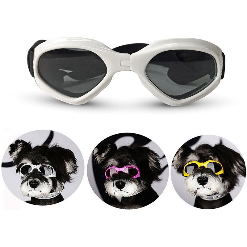 Fold Pet Dog Glasses Lovely Sunglasses Reflection Eye Wear Glasses For Small Dog Cat Pet Photos Pet Products Props Accessories белый