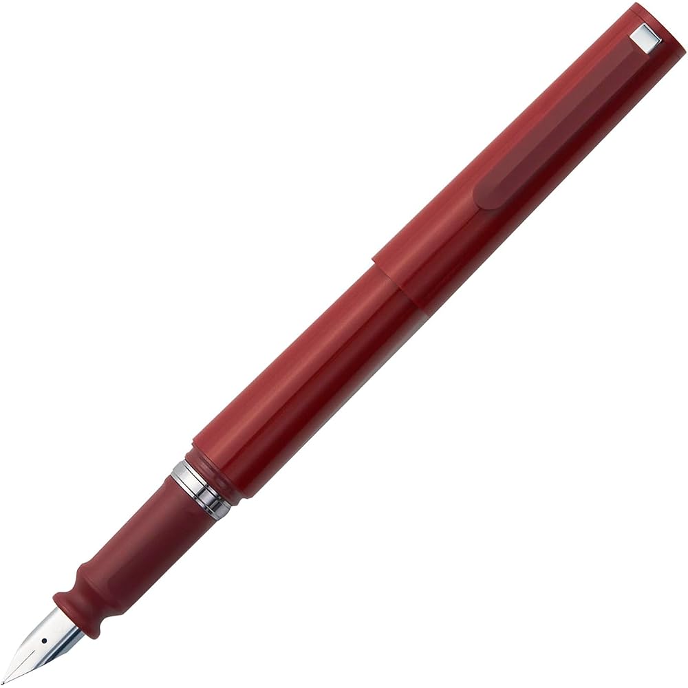 Sailor Fountain Pen TUZU ADJUST Fountain Pen Beginner Everyday Use Limited Color Red Bold 11-0549...