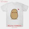 Cute Potato In Love Made Australia T Shirt S 5xl Vintage Designer Clothes Comfortable Fashion Breathable