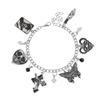 Goth Skull Hand Chain With Cartoon Style Alloy Drop Jewelry For Men Women Gift Item