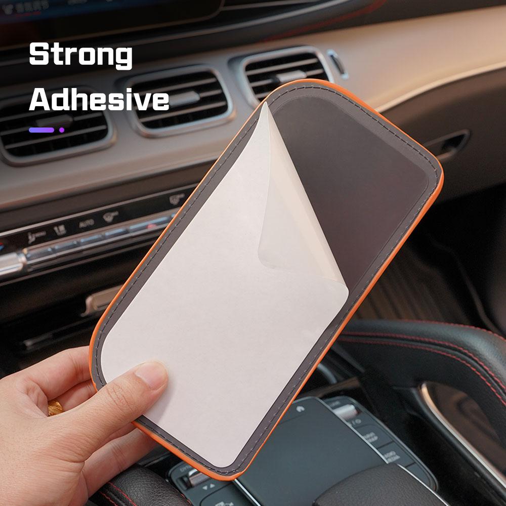 Car Door Storage Box Cards Phone Key Collecting Case For BMW E38 E46 F15 E90 E92 E87 G20 G30 X1 X3 Sticky Pouch Auto Accessories