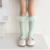 Fashion Lace Calf Socks Socks Breathable Loose Socks for Girls Bowknot High Boot Socks Long Knee High Stockings