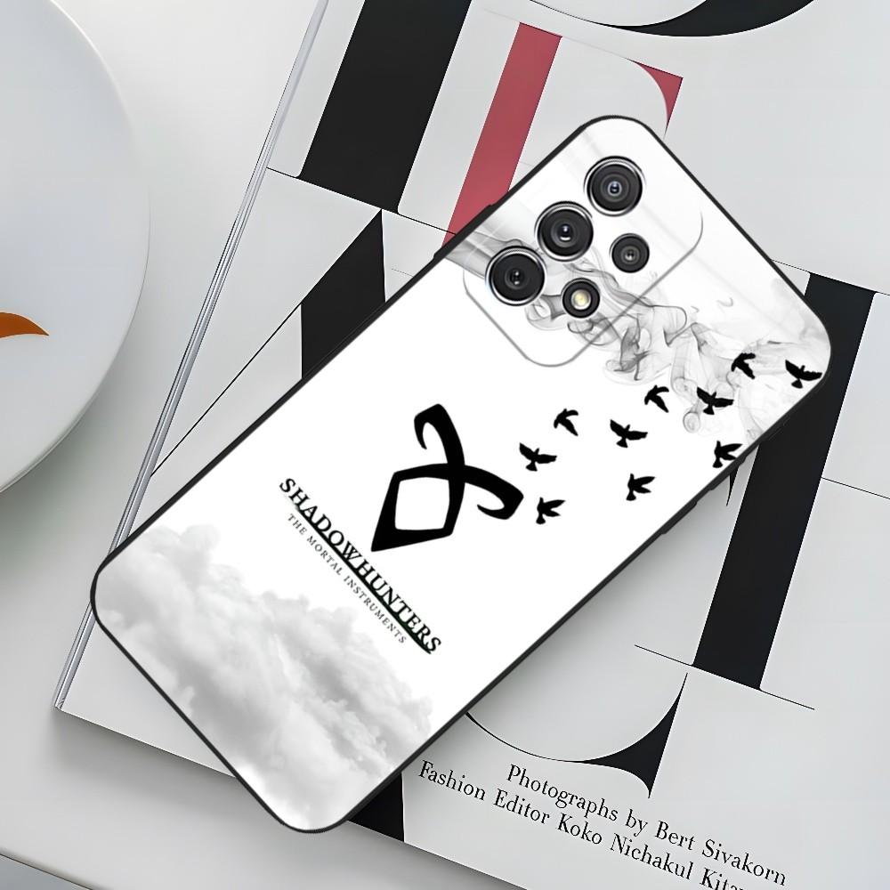 Shadowhunters Phone Case for Sumsung Galaxy S24 S23 S22 S21 S20 A24 A34 N20 M54 A54 A53 Fe Plus Ultra Black Soft Cover