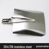 Heavy-Duty 316 Stainless Steel Shovel with Wood Handle