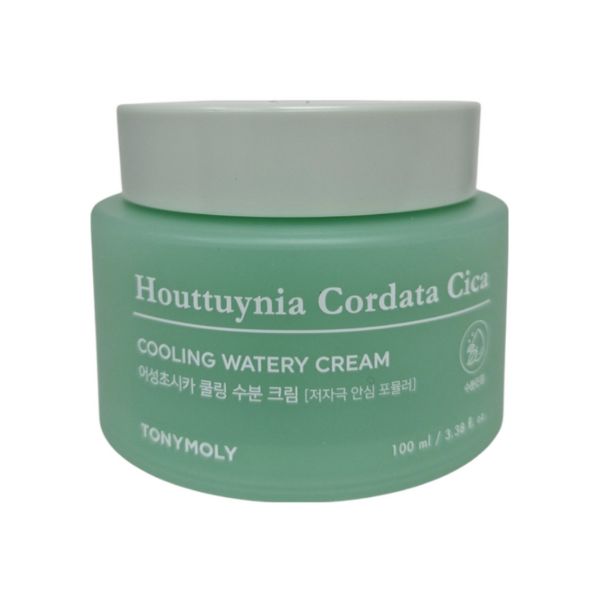 TONYMOLY Houttuynia Cica Cooling Moisture Cream Soothing Hydration 100ml