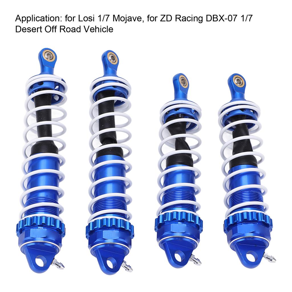 RC Shocks Replacement Damper Springs Aluminum Alloy for ZD Racing 1/7 07