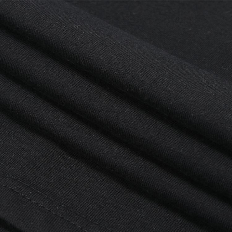 Nike Letter Print Crew Neck Casual Pullover Short Sleeve Drop Shoulder T-Shirt Men T-Shirts Black FQ4907-010