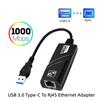 KEBIDU 1000Mbps High Speed USB 3.0 To RJ45 Gigabit Ethernet Adapter Plug & Play LAN Network Dongle for Windows macOS Linux Laptop PC