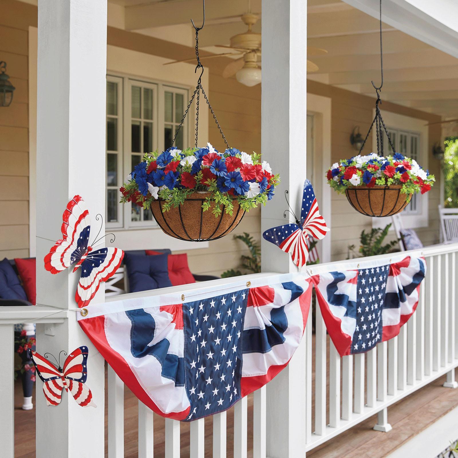 Imulated Flower Basket Decoration Flower Basket Spring Simulated Flower Decoration One Size