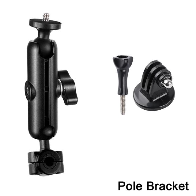For Gopro Moto Support Ram Mount Motorcycle Camera Bracket for Sports Camera Go Pro Motorbike Bicycle Stand Holder Action Cam