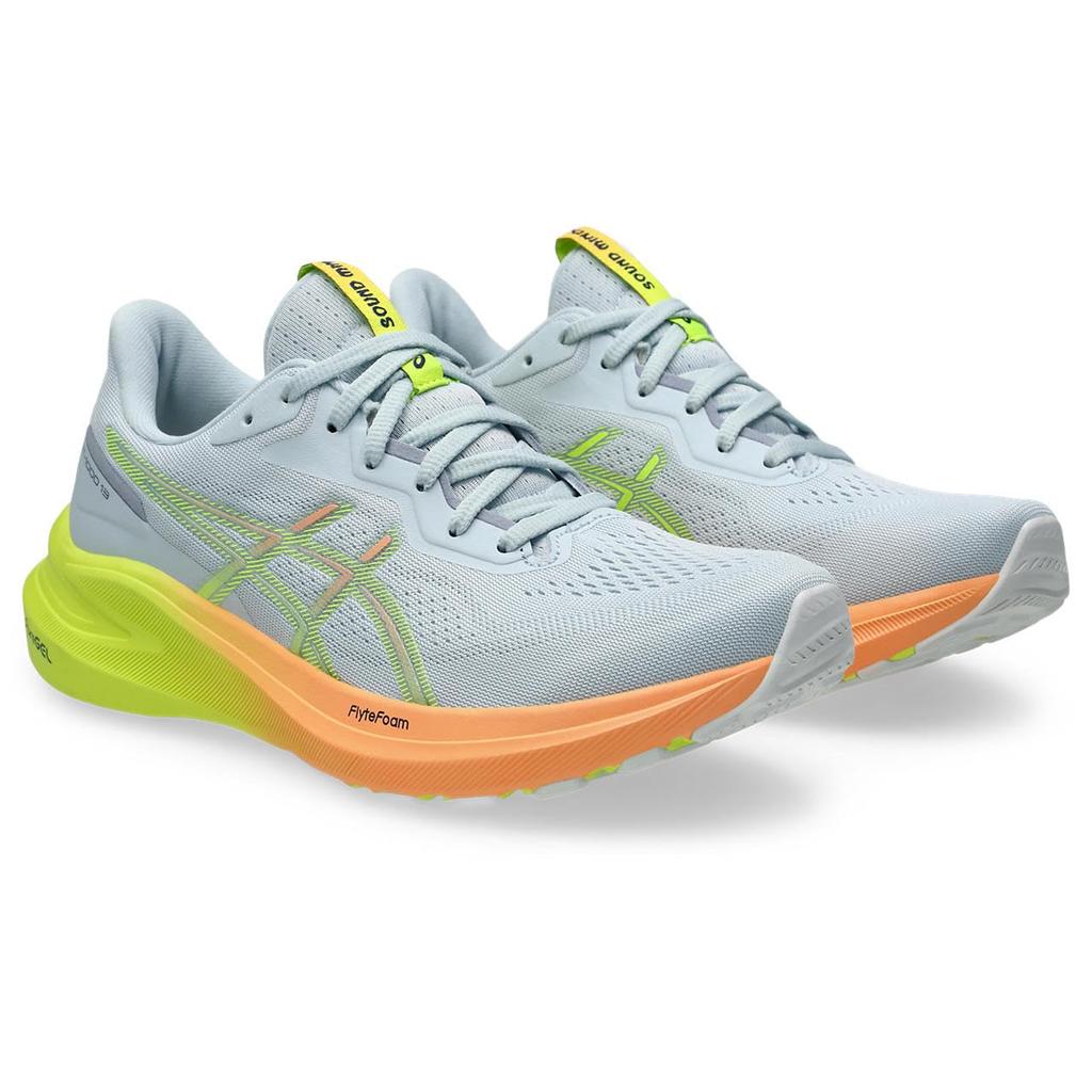 ASICS 13 PARIS Running Shoes Size 750 Size E GT-1000 (1012B748), Women's, (Cool Gray/Safety Yellow), (26.5 cm)