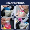 Concentrated Car Glass Coating Waterproof Windshield Wiper Fluid, Keeps Surfaces Smooth, Rainproof, and Anti-Fog Without Streaks, Quickly Res