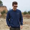 Jeep Men's Casual Loose Fit Crew Neck Sweatshirt