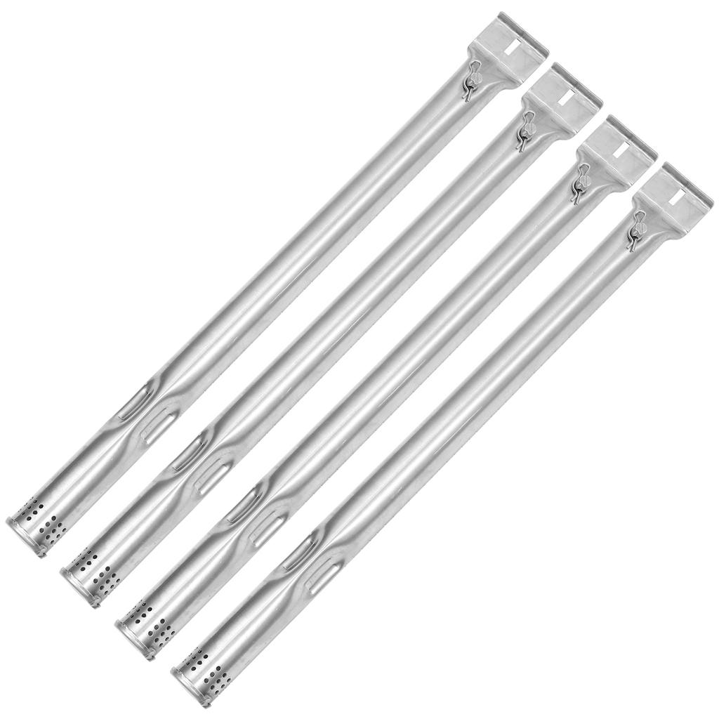 4 Pcs Burner Replacement Tube BBQ Grill Grilling Accessories Stainless Steel Gas Tubes Accessory Supplies Part