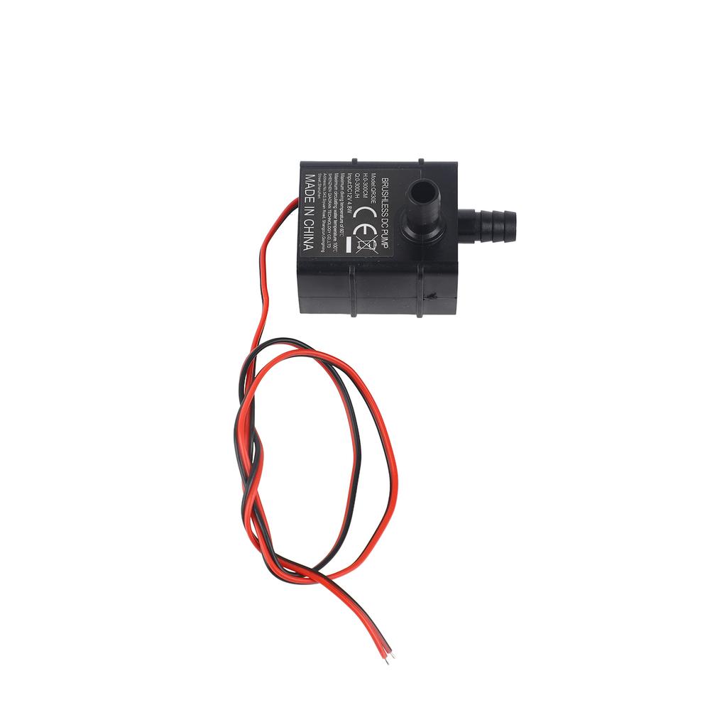Decdeal  -quiet    12V 4.8W   Brushless Water Oil Pump Waterproof Submersible Fountain Aquarium Circulating 300LCelsiusH Lift 300cm