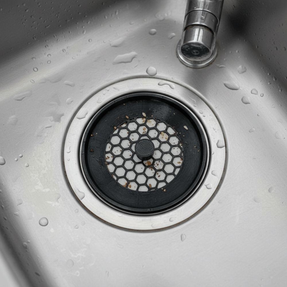 Recyclable Plastic Water Trough Hole Covers Portable Safe Material Sink Hole Cover Two Types Compact Filter Tool Household Use