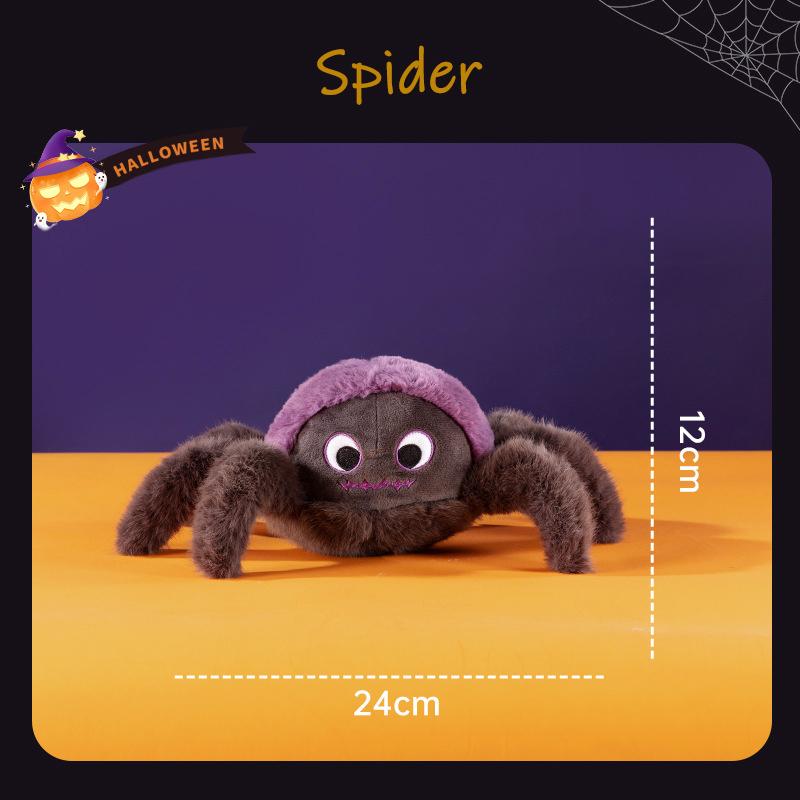 Hallowee Sound Plush Interactive Dog Toy Soft Durable Washable Holiday-themed Playful Puppy Chew Toys Juguete Automatico Perro