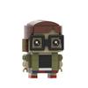 Anime Series Thief Master Cartoon Character Building Blocks MOC Brickheadz Daddy Square Head Assembly Model Puzzle Kids Toy Gift